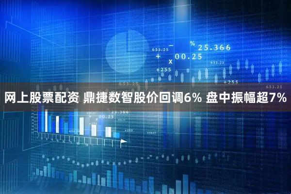 网上股票配资 鼎捷数智股价回调6% 盘中振幅超7%